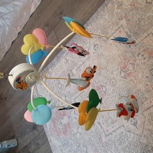 Walt Disney Compa Vintage 1980 Dolly Babies Musical Mobile - Toys & Collectibles